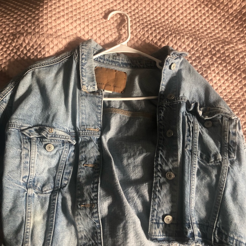American eagle Jean jacket! Size M